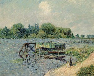 Laun Place on the Seine at Herblay